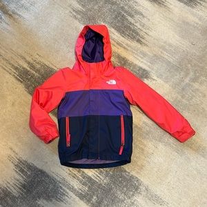 The North Face Kids' Red and Purple Jacket